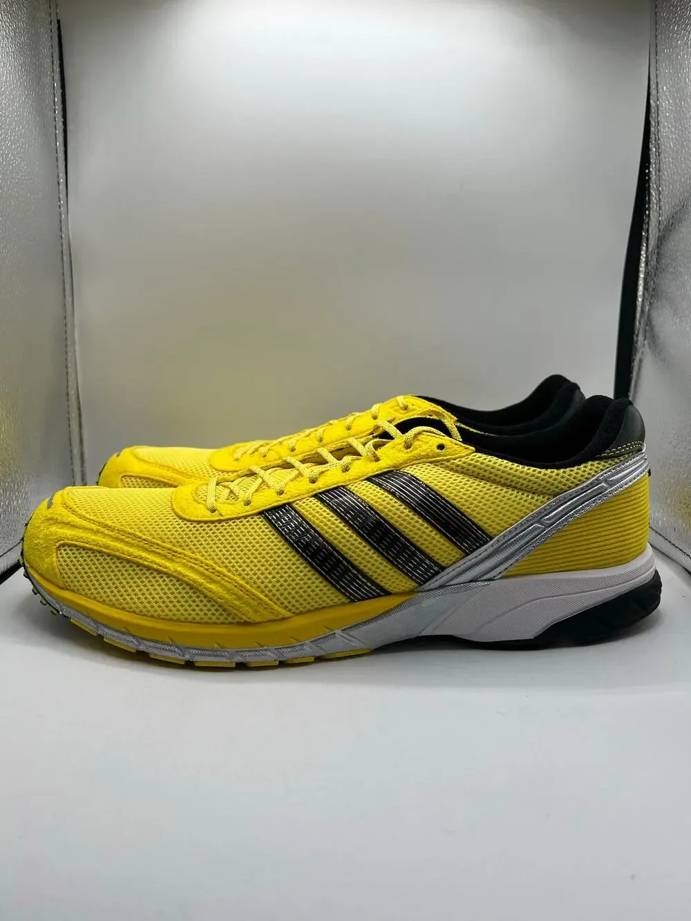 Wales Bronner X Adidas Adizero Adios Neftenga “Light Yellow” size 12 men’s